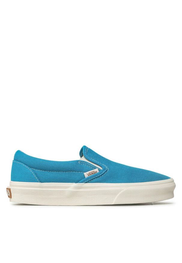 Vans Tenisówki Classic Slip-On VN0A5JMHASV1 Niebieski. Zapięcie: bez zapięcia. Kolor: niebieski. Materiał: materiał