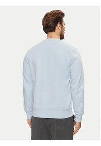 TOMMY HILFIGER - Tommy Hilfiger Bluza Logo MW0MW11596 Błękitny Regular Fit. Kolor: niebieski. Materiał: bawełna, syntetyk #4
