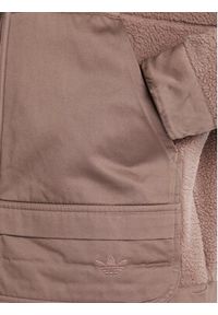 Adidas - adidas Polar Premium Essentials JW3510 Brązowy Loose Fit. Kolor: brązowy. Materiał: syntetyk #3