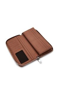 Desigual Portfel 25SAYP10 Brązowy. Kolor: brązowy. Materiał: skóra #3