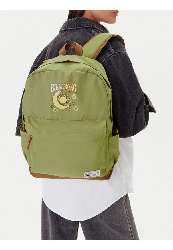 Billabong Plecak BLB-KS-002-07 Zielony. Kolor: zielony. Materiał: materiał