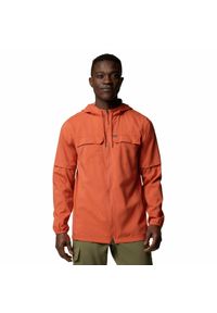 columbia - Koszula z kapturem męska Columbia Skien Valley Hooded Long Sleeve Shirt. Typ kołnierza: kaptur. Kolor: pomarańczowy. Długość rękawa: długi rękaw