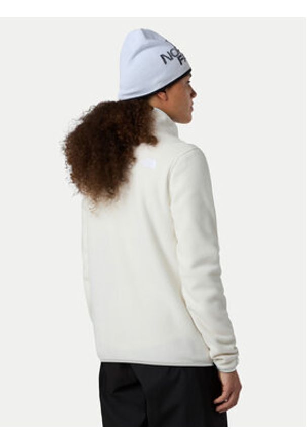 The North Face Polar Glacier NF0A8D2F Beżowy Regular Fit. Kolor: beżowy. Materiał: syntetyk