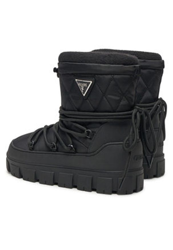 Guess Śniegowce Uniques FLFUNI FAB10 Czarny. Kolor: czarny. Materiał: materiał