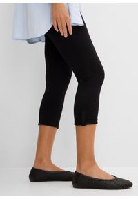 bonprix - Legginsy 3/4. Kolor: czarny. Styl: sportowy #3