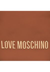 Love Moschino - LOVE MOSCHINO Plecak JC4193PP1IKD0201 Brązowy. Kolor: brązowy. Materiał: skóra #3