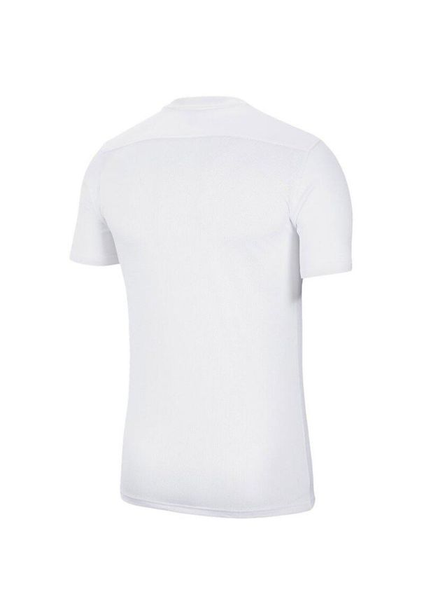 Koszulka piłkarska dziecięca Nike Dry Park VII treningowa szybkoschnąca Dri Fit. Kolor: biały, wielokolorowy, niebieski. Technologia: Dri-Fit (Nike). Sport: piłka nożna
