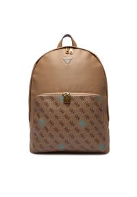 Guess Torba na laptopa HMMICT P5411 Brązowy. Kolor: brązowy. Materiał: skóra