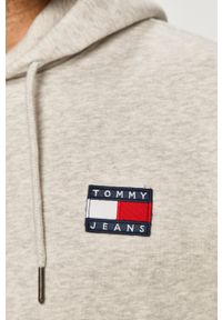 Tommy Jeans - Bluza bawełniana. Kolor: szary. Materiał: bawełna #5