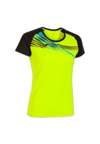 Damski jersey Joma Elite X. Kolor: żółty, czarny, wielokolorowy. Materiał: jersey. Sport: fitness, bieganie #1