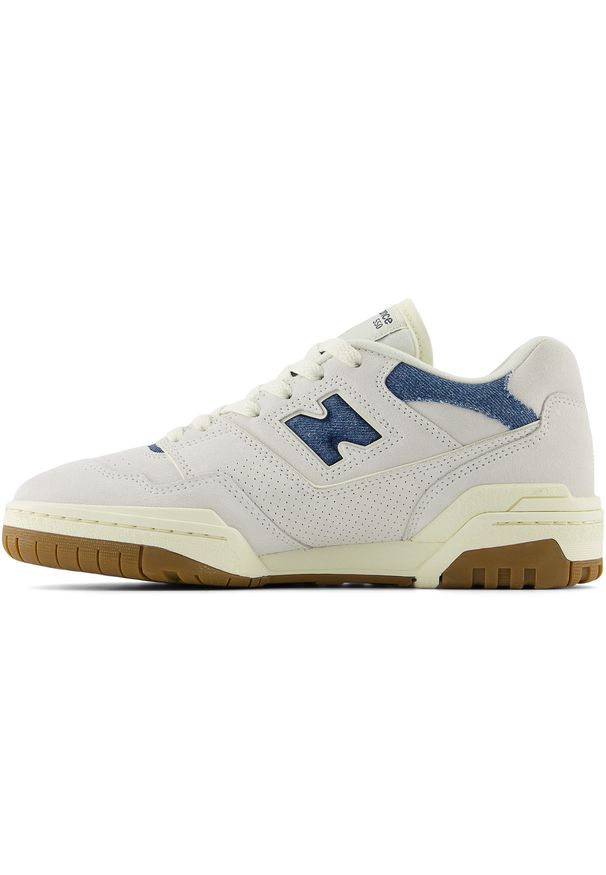 Buty damskie New Balance BBW550GG – beżowe. Kolor: beżowy. Materiał: skóra, materiał, syntetyk. Szerokość cholewki: normalna