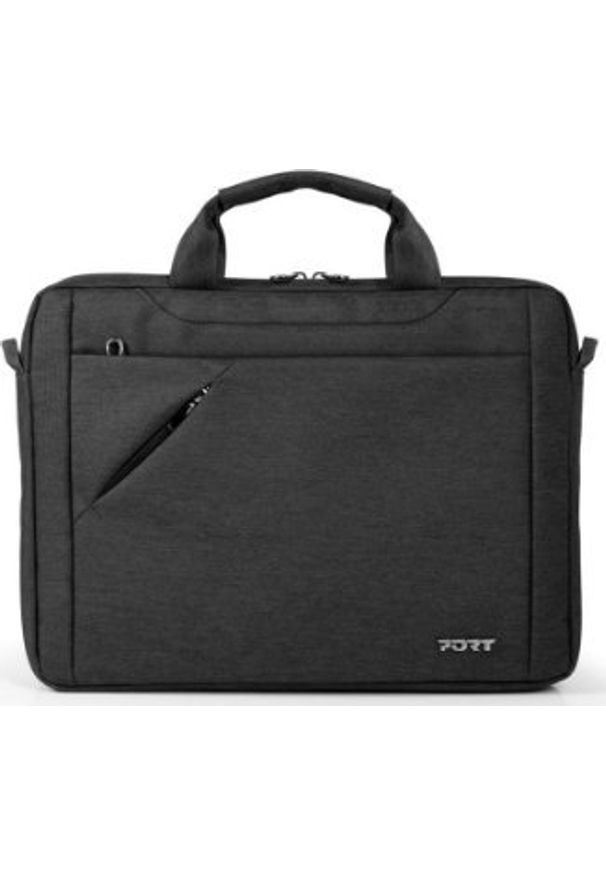 Torba Port Designs PORT DESIGNS S13 Sydney ECO Case Fits up to size 13/14 " Top Loading Black Shoulder strap one size