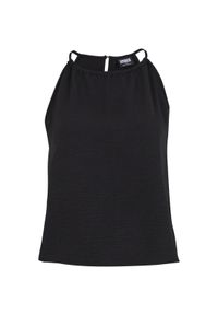 Damski tank top Urban Classics Structured. Kolor: czarny. Długość rękawa: bez rękawów #1