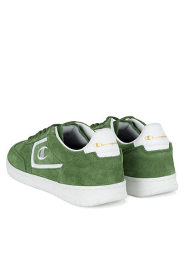 Champion Sneakersy CL78 S LOW S22279-GS004 Zielony. Kolor: zielony. Materiał: zamsz, skóra