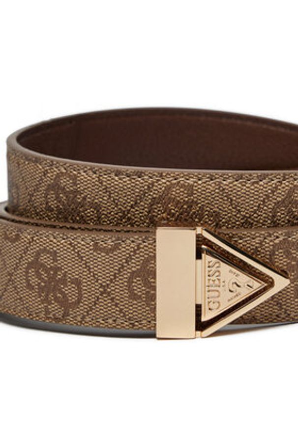 Guess Pasek Damski Noelle (BG) Belts BW9142 P4330 Brązowy. Kolor: brązowy. Materiał: skóra