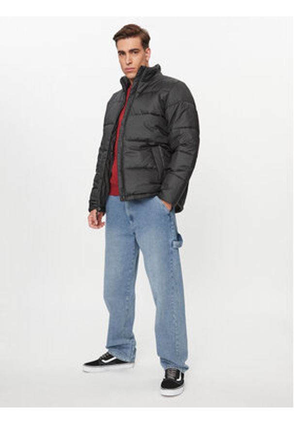 Vans Kurtka zimowa No Hood Norris Mte 1 Puffer Jacket VN0008JF Czarny Regular Fit. Kolor: czarny. Materiał: syntetyk. Sezon: zima