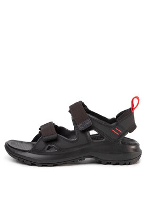 The North Face Sandały Hedgehog Sandal III NF0A46BHKT0 Czarny. Kolor: czarny. Materiał: skóra
