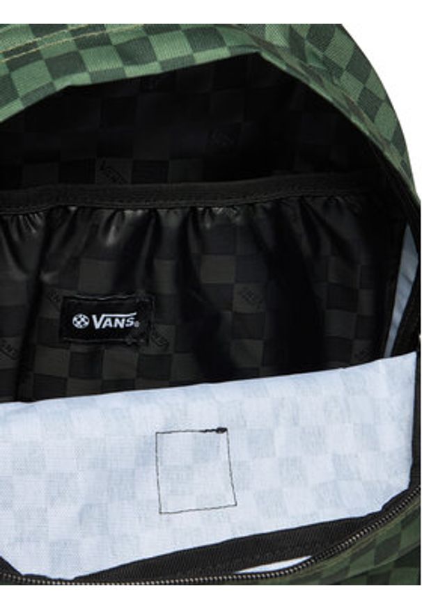 Vans Plecak B Old Skool Grom VN000J3KEN61 Zielony. Kolor: zielony. Materiał: materiał