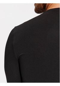 Trussardi Jeans - Trussardi Longsleeve 52T00763 Czarny Regular Fit. Kolor: czarny. Materiał: bawełna. Długość rękawa: długi rękaw #5
