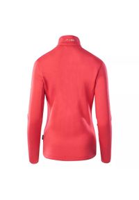 Elbrus - Damska Bluza Polarowa Emino Polartech Fleece Jacket. Kolor: czerwony, niebieski, wielokolorowy. Materiał: polar. Sezon: zima. Sport: turystyka piesza