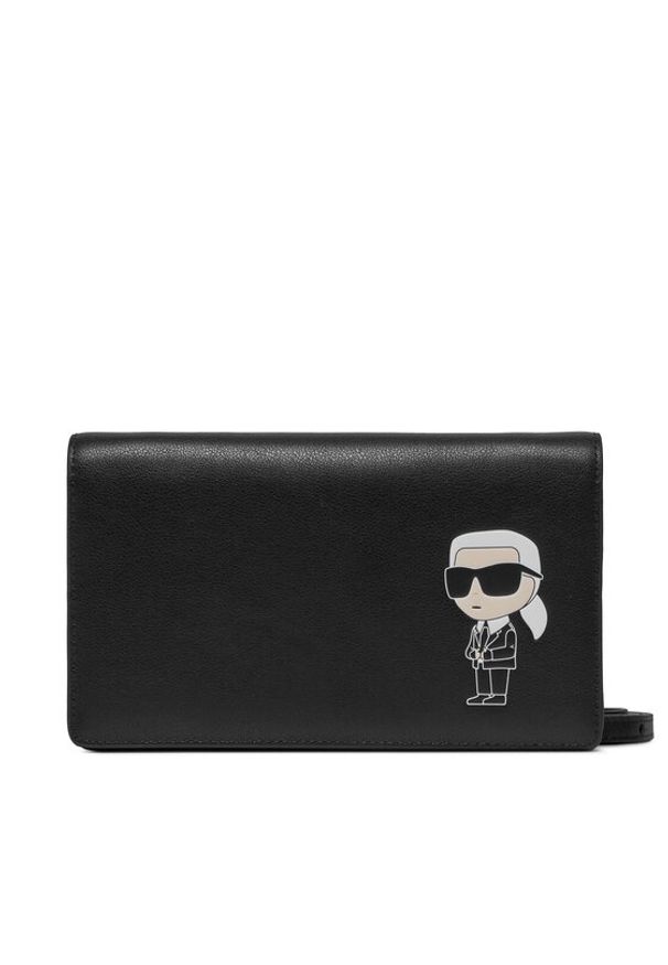 Karl Lagerfeld - KARL LAGERFELD Portfel damski 236W3222 Czarny. Kolor: czarny