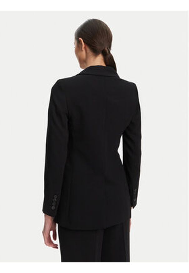 Marella Marynarka Kelly 2523046043 Czarny Regular Fit. Kolor: czarny. Materiał: syntetyk