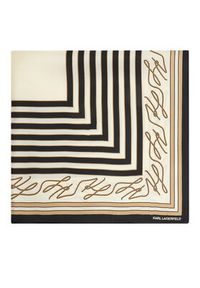 Karl Lagerfeld - KARL LAGERFELD Apaszka B2W33047 Beżowy jasny. Kolor: beżowy. Materiał: jedwab #2