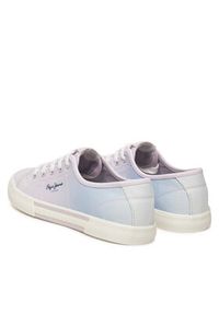 Pepe Jeans Tenisówki Brady Colors W PLS31600 Fioletowy. Kolor: fioletowy. Materiał: materiał #3