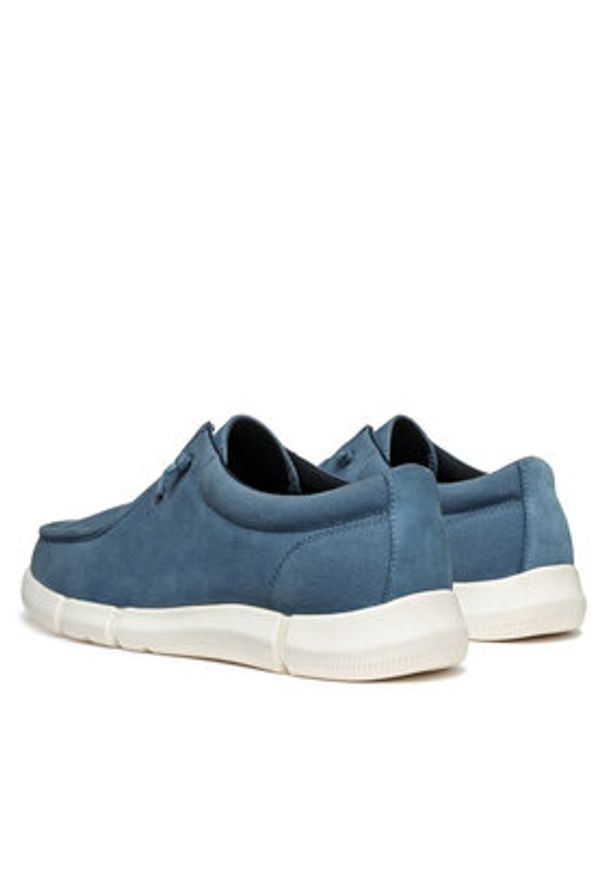 Geox Mokasyny U Adacter M U4546C 00010 C4067 Granatowy. Kolor: niebieski. Materiał: materiał