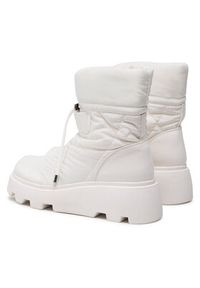 DeeZee Botki H2001-01 Biały. Kolor: biały. Materiał: materiał #3