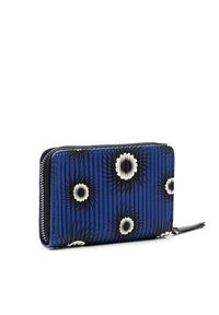 Desigual Duży Portfel Damski 23WAYP22 Niebieski. Kolor: niebieski. Materiał: skóra