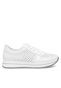 Rieker Sneakersy N4515-80 Biały. Kolor: biały