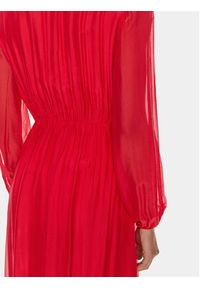 Dixie Sukienka letnia A207J102 Czerwony Regular Fit. Kolor: czerwony. Materiał: wiskoza. Sezon: lato #3