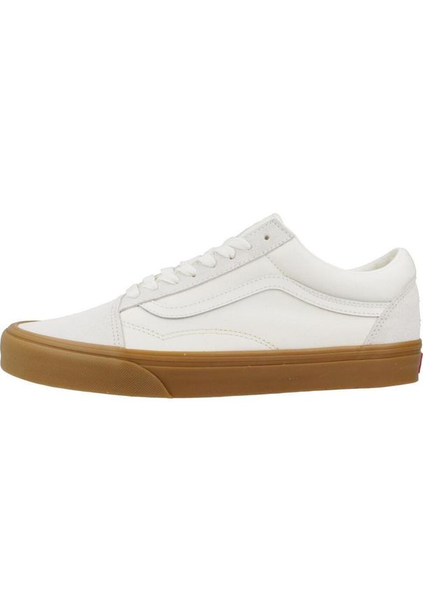 Tenisówki Vans Model Old Skool Kolor Biały. Kolor: biały. Materiał: tkanina