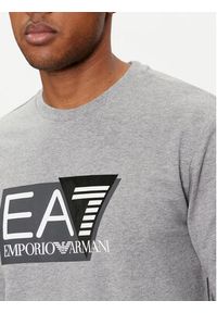 EA7 Emporio Armani Dres 3DPV51 PJ05Z 3905 Szary Regular Fit. Kolor: szary. Materiał: bawełna #2