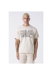 EVERLAST - Girocollo Felpa Non Garz. Kolor: beżowy #1