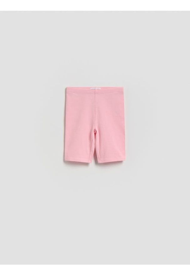 Reserved - Bawełniane kolarki - różowy. Kolor: różowy. Materiał: bawełna