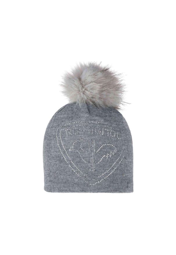 Czapka damska Rossignol W ELY. Kolor: szary. Sezon: zima. Styl: sportowy