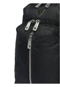 Guess Saszetka Lugano HMLUHN P5117 Czarny. Kolor: czarny. Materiał: materiał #6