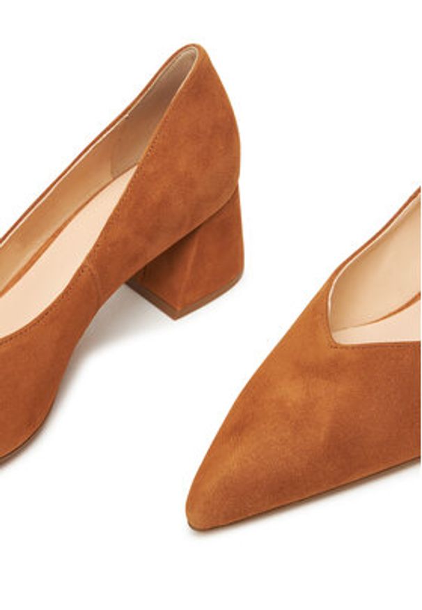 HÖGL Czółenka 0-104502-11000 Brązowy. Kolor: brązowy. Materiał: skóra