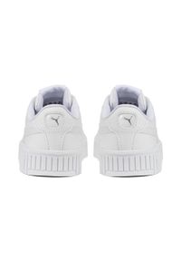 Puma - Dziecięce sneakersy Carina 2.0 PUMA White Silver Gray. Kolor: wielokolorowy, szary, biały. Sezon: lato