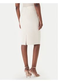 Rinascimento Spódnica ołówkowa CFC0128651003 Beżowy Slim Fit. Kolor: beżowy. Materiał: syntetyk #6