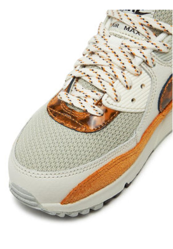 Nike Sneakersy Air Max 90 DQ9316 001 Szary. Kolor: szary. Materiał: skóra, zamsz. Model: Nike Air Max 90, Nike Air Max