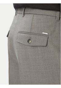 BOSS Spodnie garniturowe H-Perin-263 50567532 Szary Tapered Fit. Kolor: szary. Materiał: wełna #4
