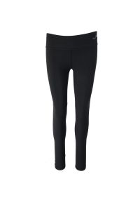 Legginsy Joma Davos, Kobiety. Kolor: czarny. Materiał: poliamid, materiał. Długość: długie. Sport: bieganie