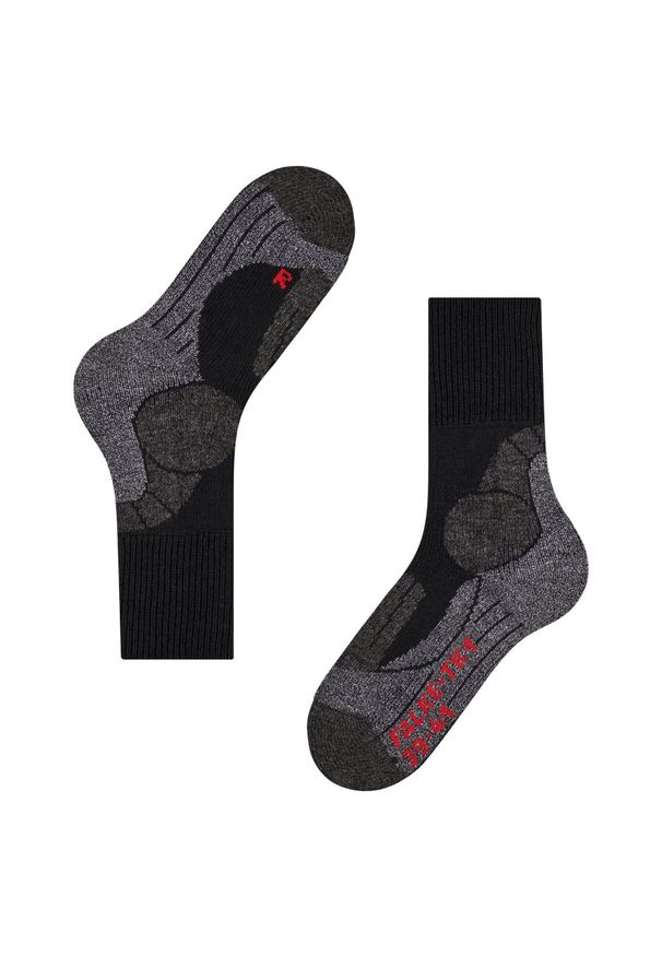 Skarpetki damskie Falke TK1. Kolor: czerwony, wielokolorowy, czarny