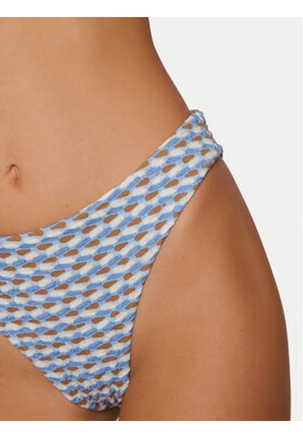 Seafolly Dół od bikini Mala 40761-230 Błękitny. Kolor: niebieski. Materiał: syntetyk