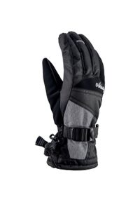 Damskie rękawice narciarskie Viking Ronda. Kolor: czarny, szary, wielokolorowy. Sezon: zima. Sport: narciarstwo #1