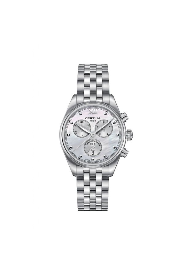 CERTINA RABAT ZEGAREK DS 8 C033.234.11.118.00. Materiał: skóra. Styl: sportowy, casual