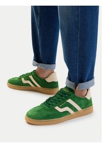 GANT - Gant Sneakersy 32633206 Zielony. Kolor: zielony. Materiał: skóra, zamsz #5